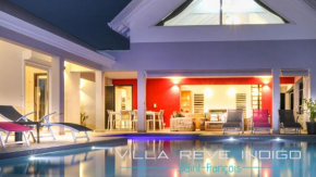 Villa Rêve Indigo, vue mer, piscine à débordement, luxe, près des plages et du centre